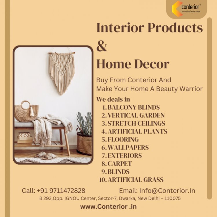 Home Decor Items and Interior Products in Delhi NCR - Conterior
