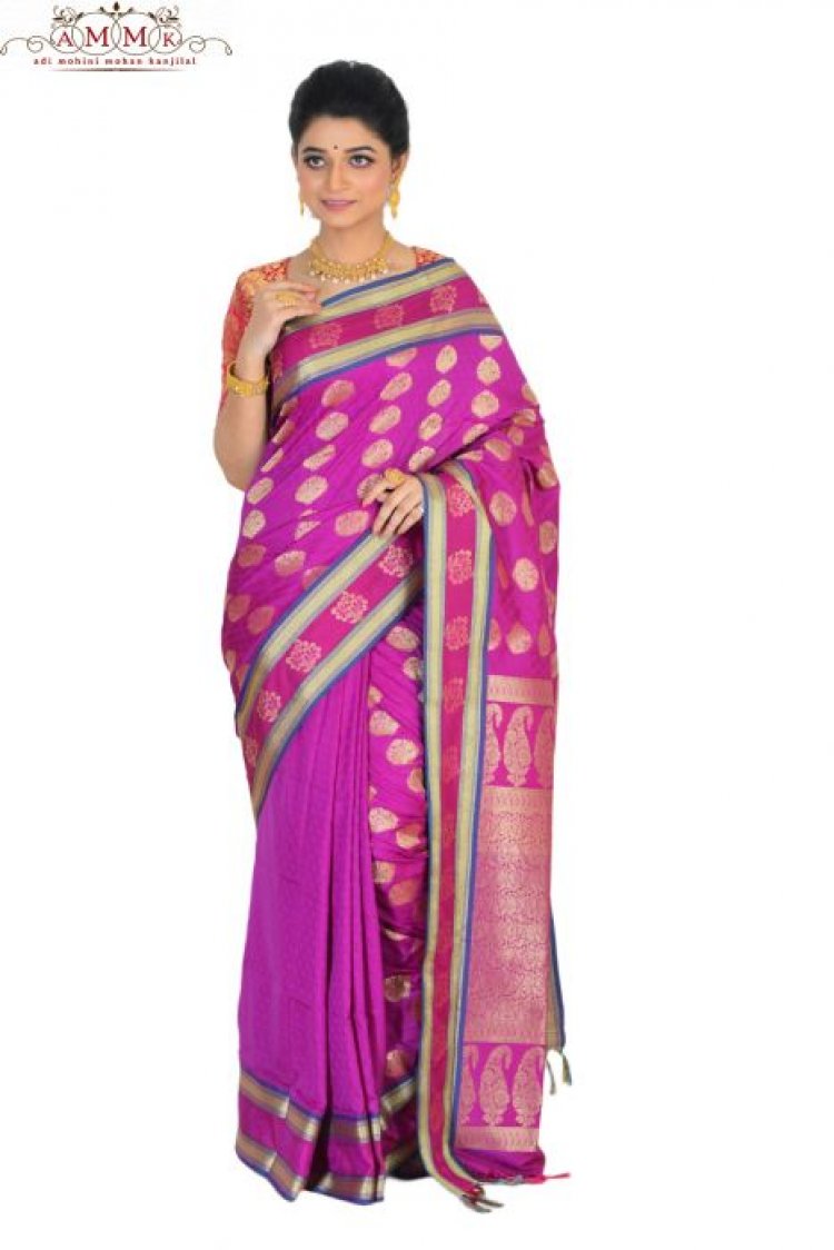 Get the Best South Silk Sarees online from AMMK