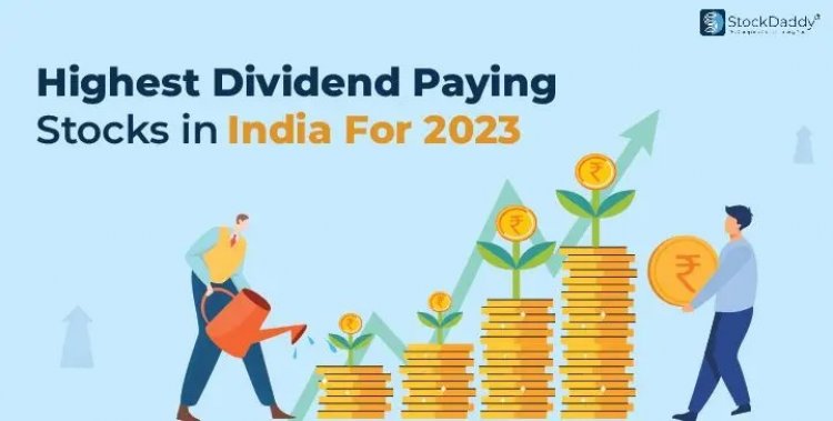Highest Dividend-Paying Stocks In India For 2023