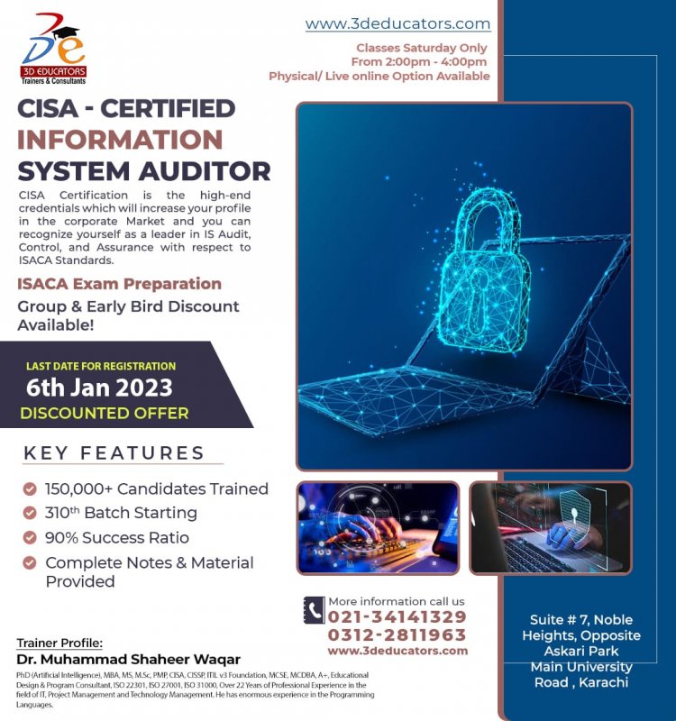 CISA - Certified System Auditor