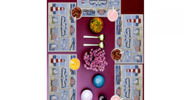 Buy dining table mat set in india