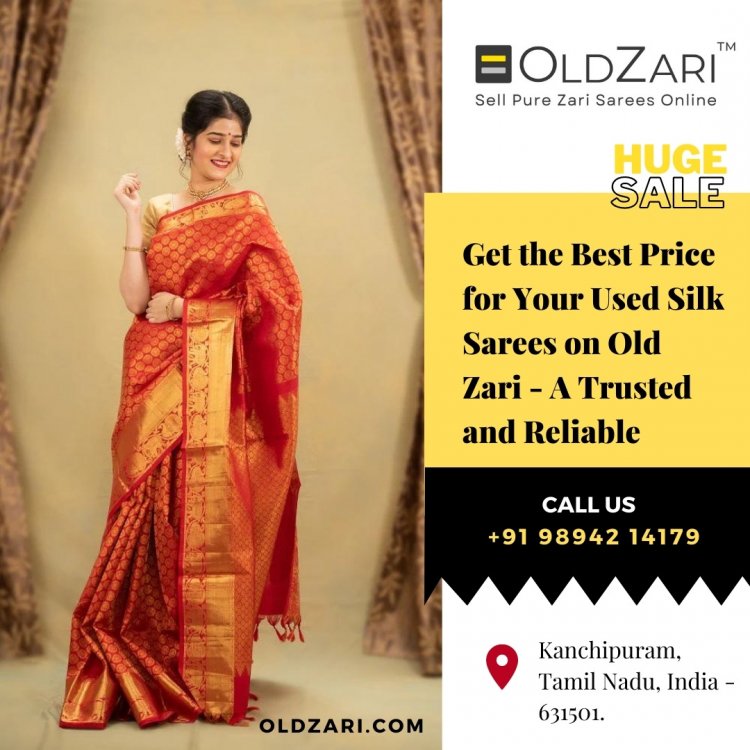 Looking to sell your old silk sarees? We've got you covered!-oldzari.com