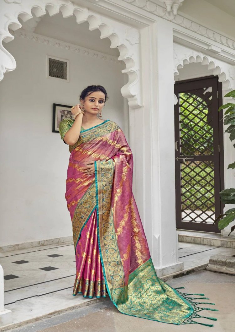 Linen Saree - Buy Linen Silk Sarees Online @ Best Price | Ethnoss