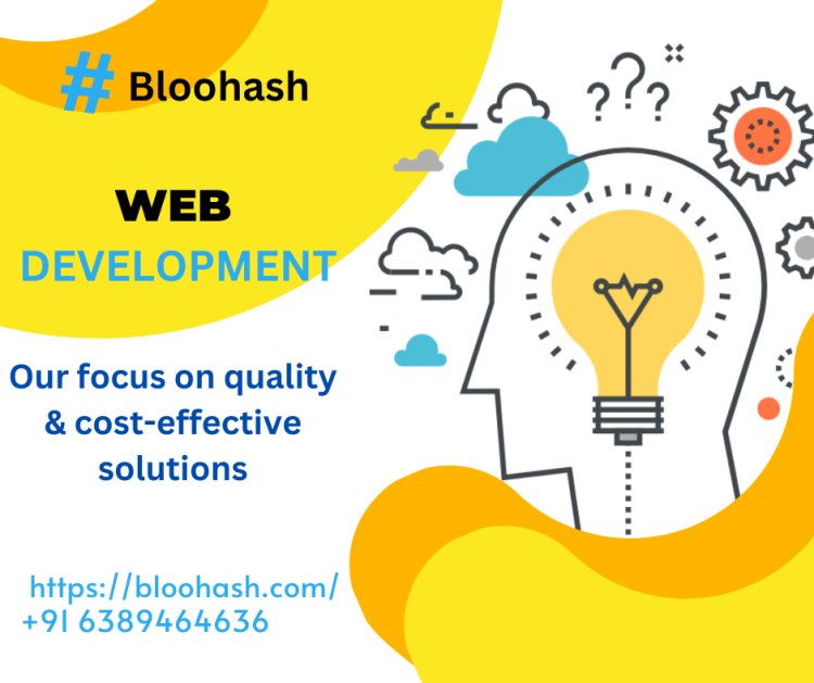 Best website Design & Development Company in Lucknow & Noida - Bloohash