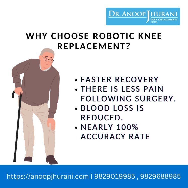 Robotic knee replacement surgery in Jaipur