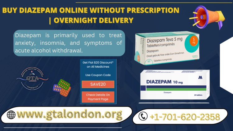 Buy Diazepam 10mg Legally in US