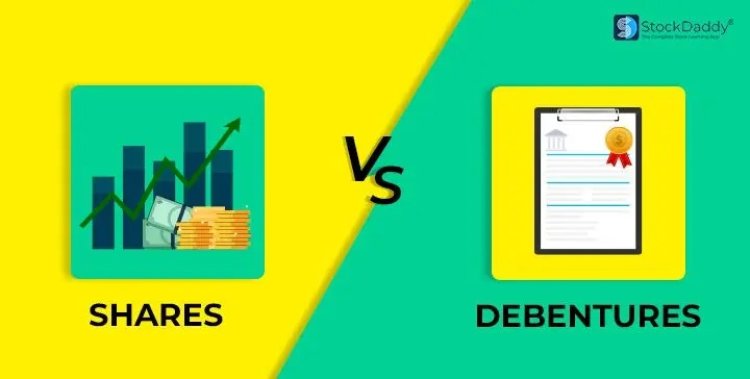 Difference Between Shares And Debentures