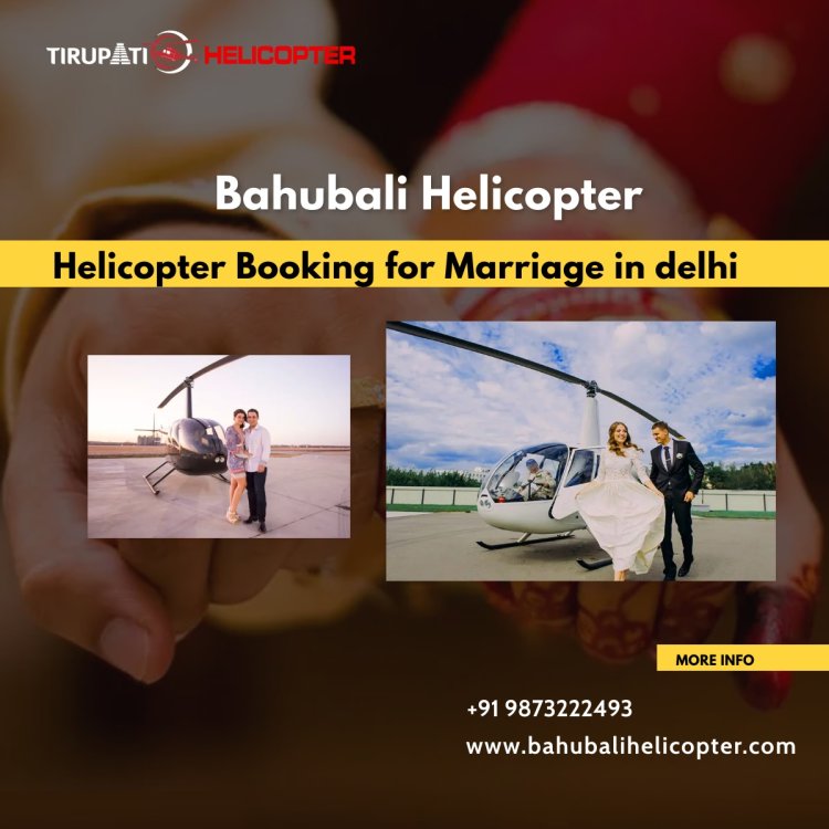 wedding helicopter service in delhi