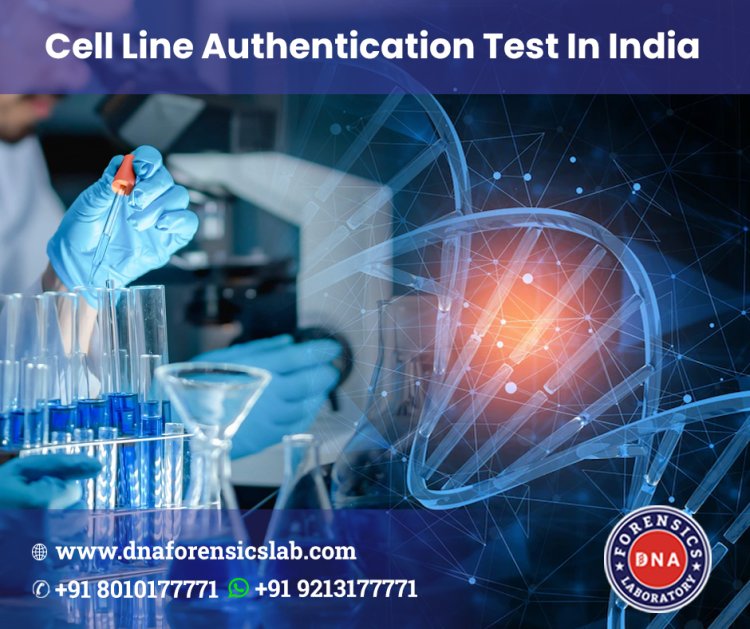 Detect Cross- Contamination & Other Errors with Cell Line Authentication Test