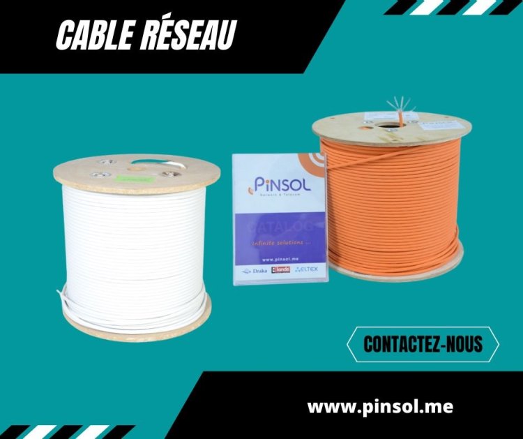 Câble réseau fiable pour votre bureau et votre domicile - Pinsol