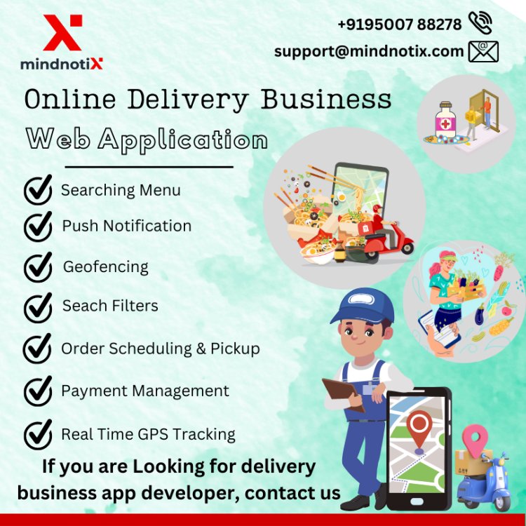 Leading on demand grocery & food delivery app development company - Mindnotix Software