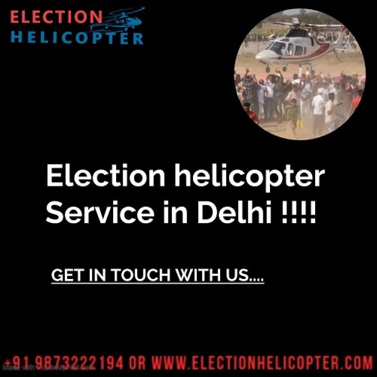 Enjoy a panoramic view while voting: Helicopter tours for Delhi's election