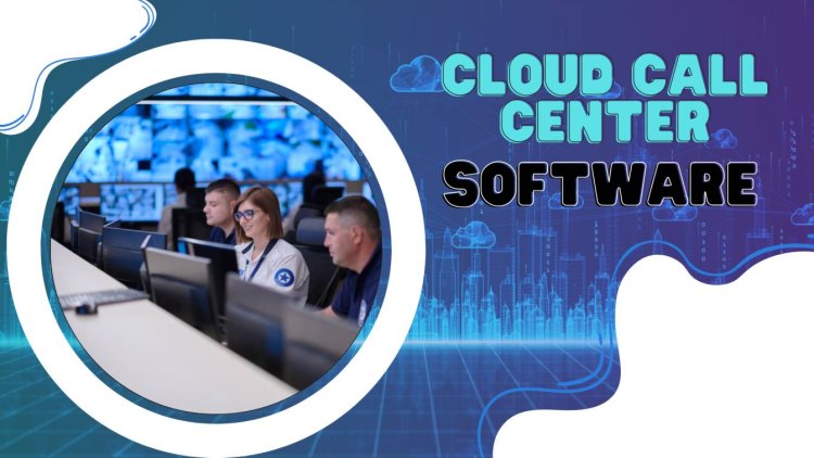 Cloud call center software provider