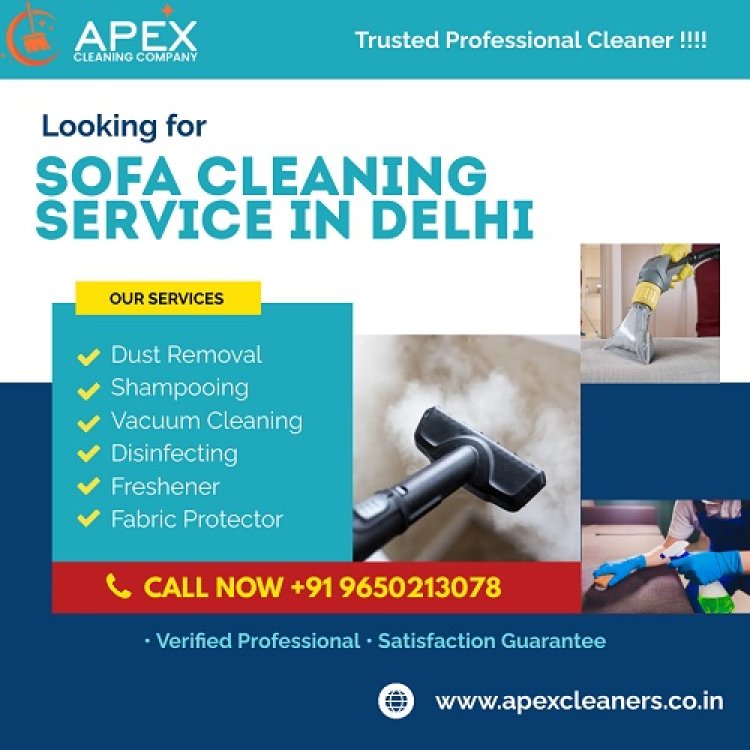 Sofa Cleaning Service in Delhi: Keeping Your Home Clean and Hygienic