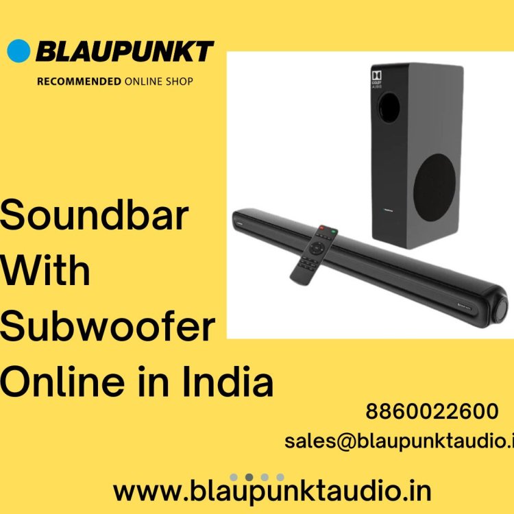 Soundbar With Subwoofer Online in India