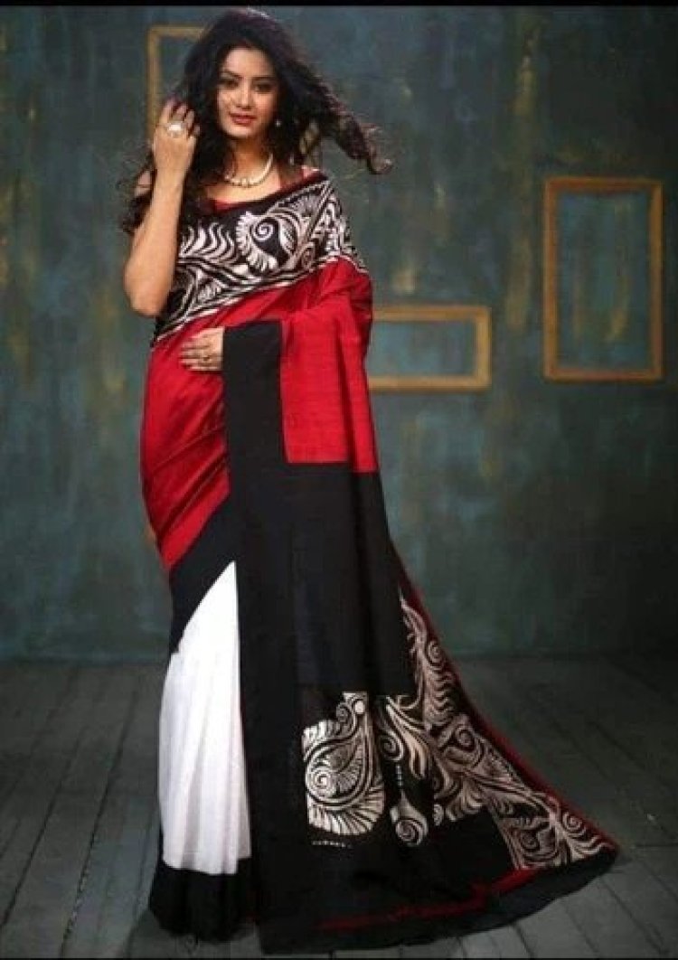 Shop Hand Painted Pure Silk Sarees for women