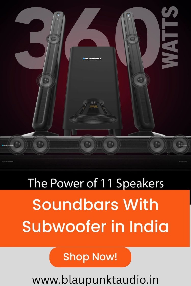 Blaupunkt Soundbars With Subwoofer in India