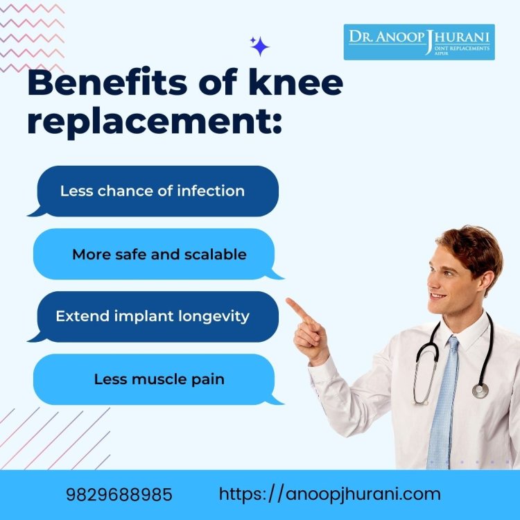 What are the benefits of total knee replacement surgery?