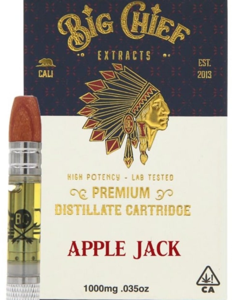Buy apple jack big chief carts online