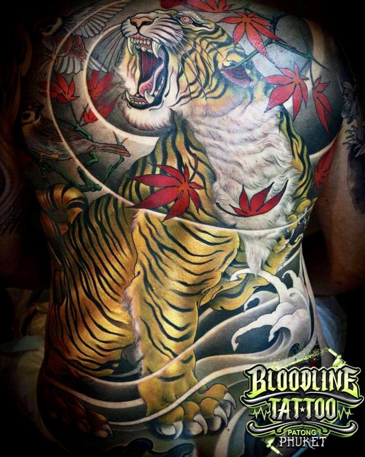 Experience the Art of Colourful Tattooing at Australian-Owned Bloodline Tattoo Phuket in Phuket, Thailand