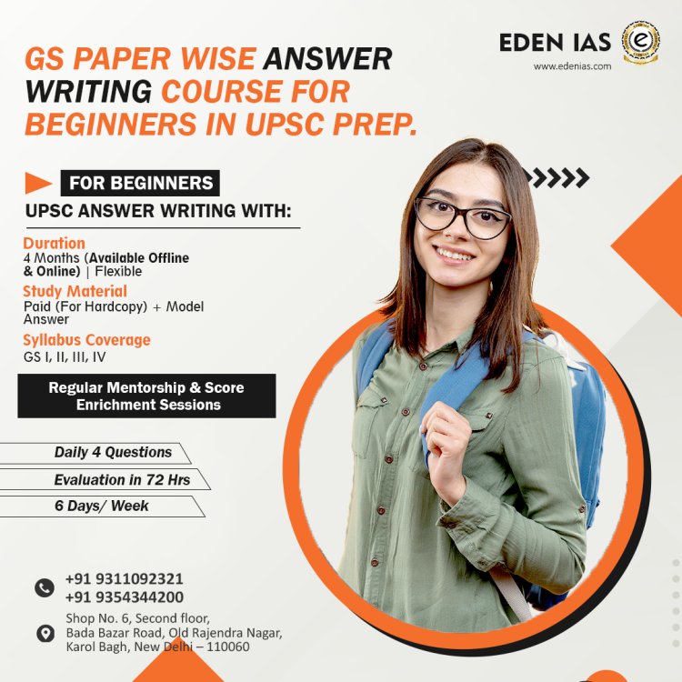 As a beginner, how can I check my answer writing practice for the UPSC main?