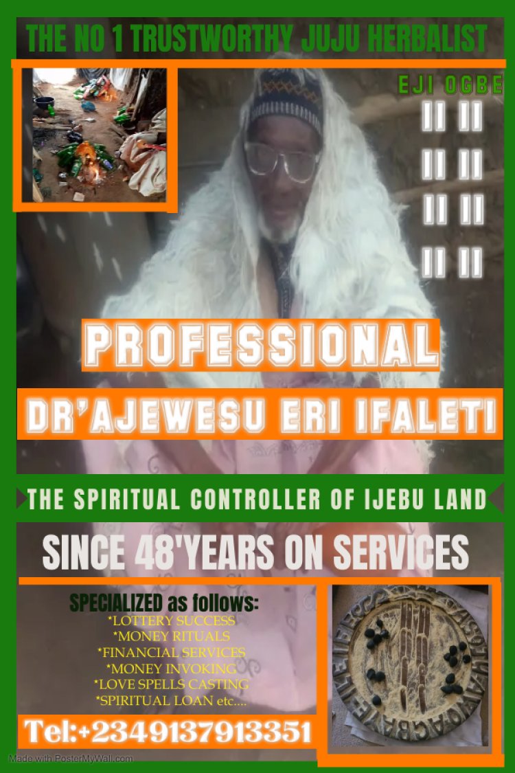 The best powerful spiritual herbalist and native doctor +2349136913351