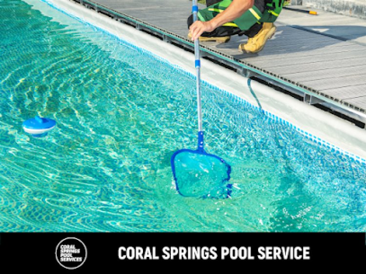 Pool maintenance near me | Coral Springs pool service