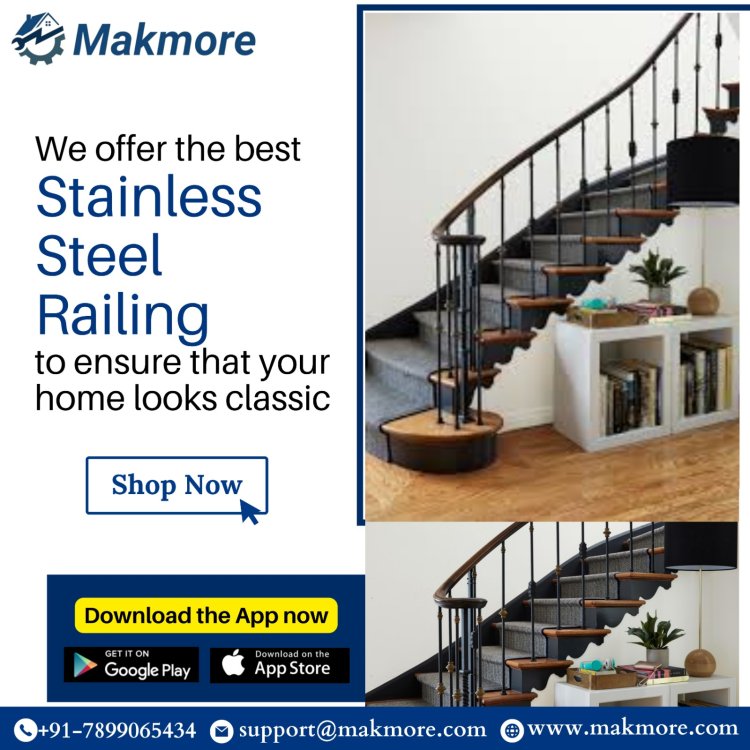 Stainless Steel with Glass Railing manufacture in Bangalore
