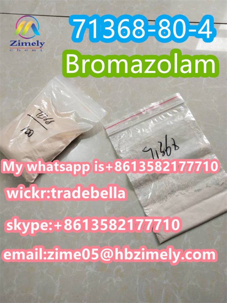 Pharma Raw Material 71368-80-4 Bromazolam Powder C17H13BrN4