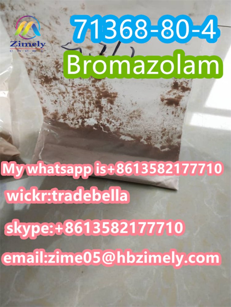 Pharma Raw Material 71368-80-4 Bromazolam Powder C17H13BrN4