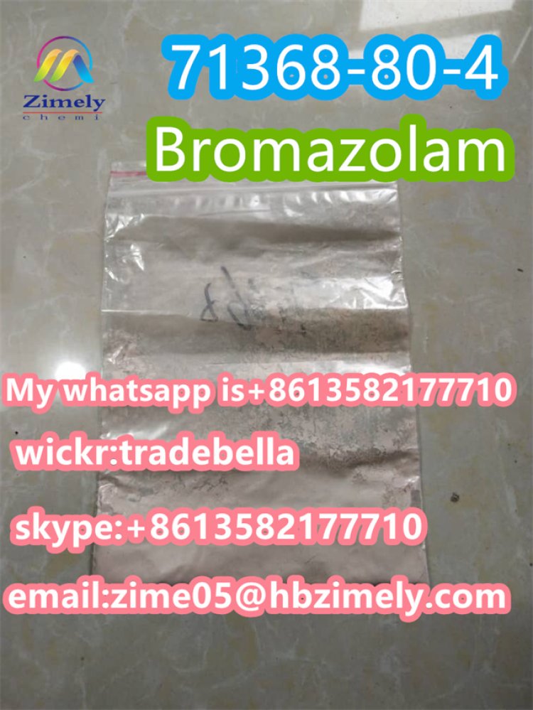 Pharma Raw Material 71368-80-4 Bromazolam Powder C17H13BrN4