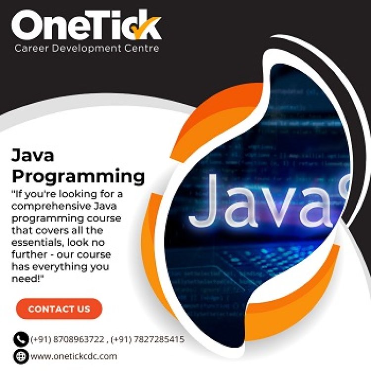 Java Training Institute in Faridabad - OneTick CDC.