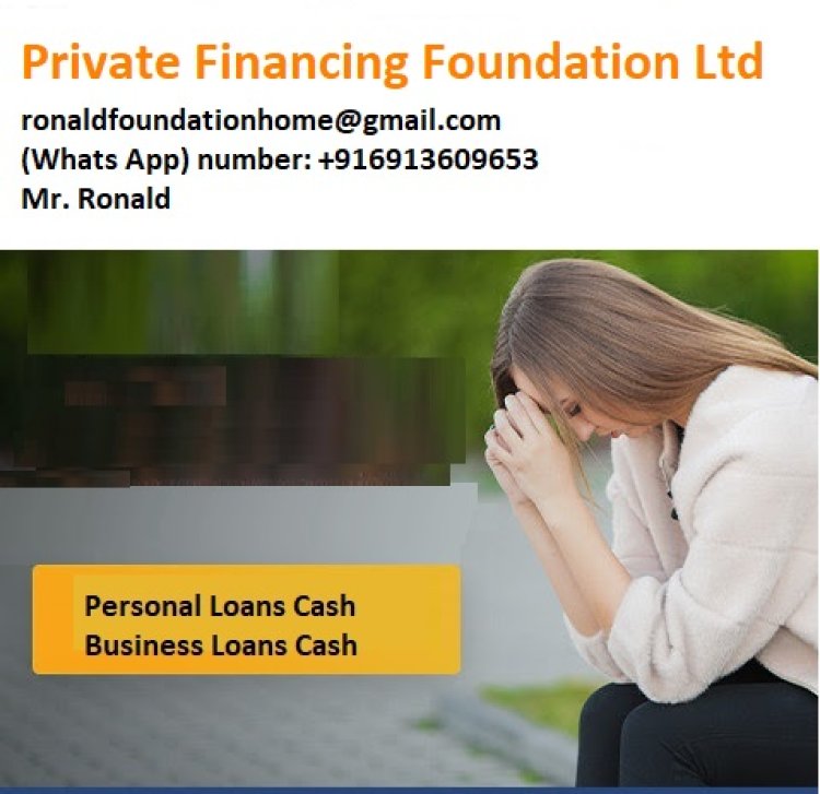 WE OFFER QUICK LOAN AND BUSINESS LOAN
