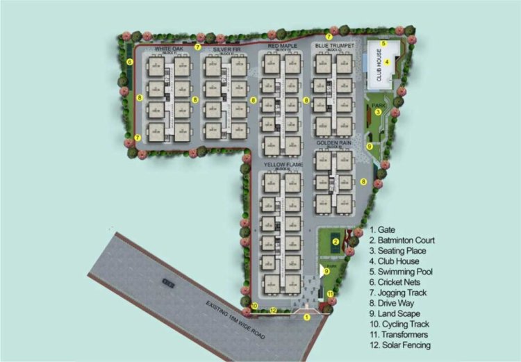 Gated Community apartments for sale in tellapur | Tripura Constructions