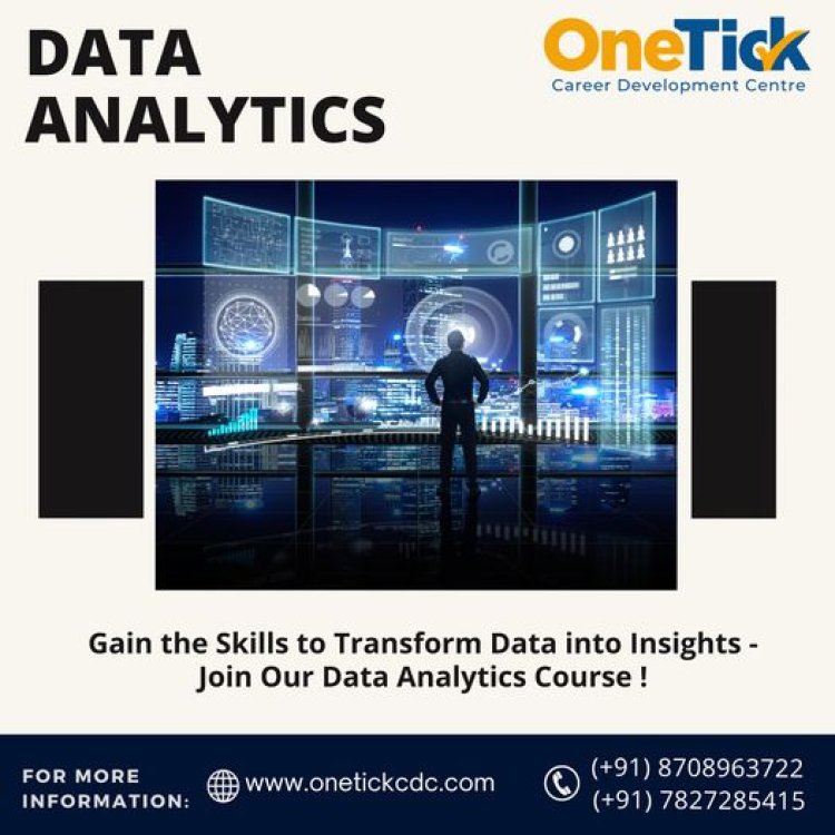 Best Data Analyst Course in Faridabad - OneTick CDC.