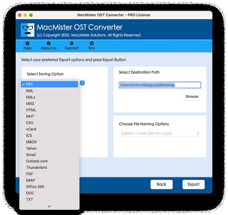 How to Save OST File as PST without Outlook on Mac?