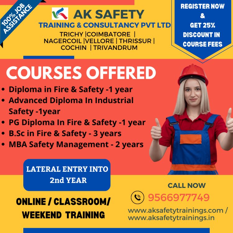 Diploma in Fire and Safety Courses in Trichy