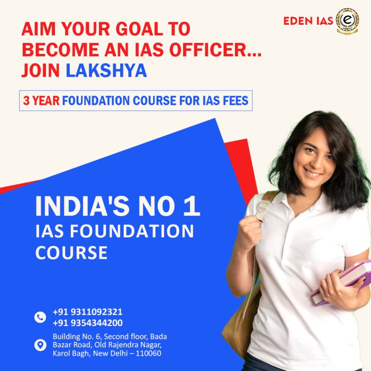 How much will be the cost of coaching for a 3-year foundation course for IAS in Delhi?