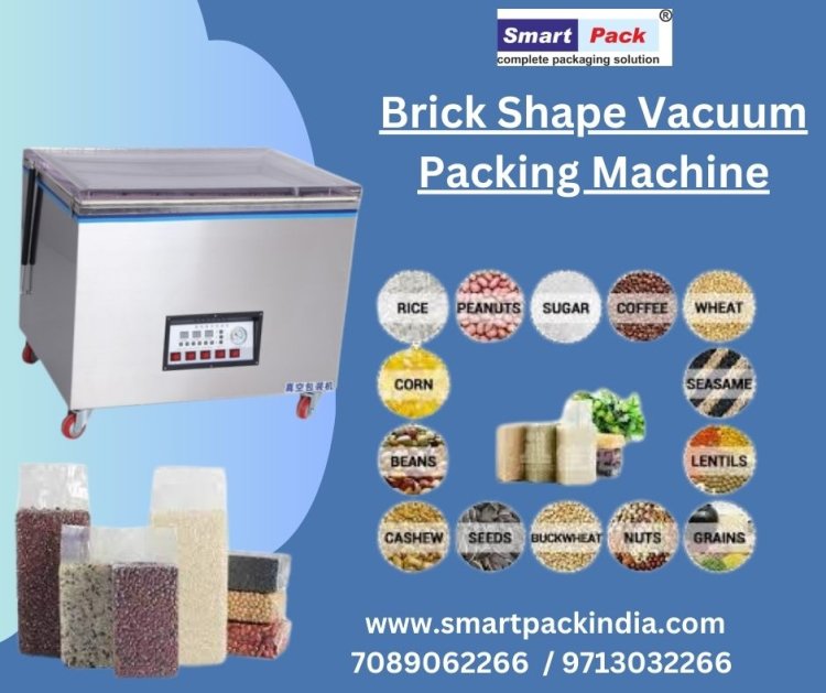 Brick Shape Vacuum Packing Machine