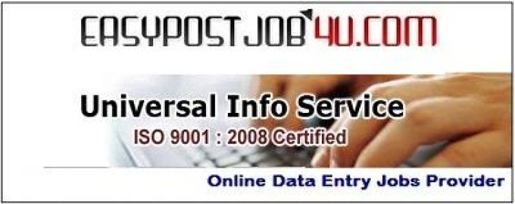 Opening for Online Part Time Job at Universal Info Service