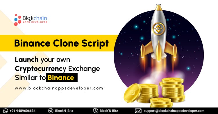 Binance Clone Script - Launch your own cryptocurrency exchange similar to Binance