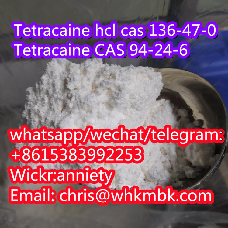 whatsapp: +86 153 8399 2253 Tetracaine hcl cas 136-47-0 Tetracaine CAS 94-24-6