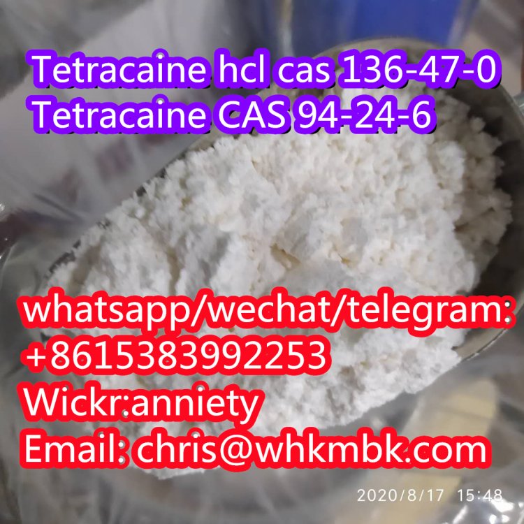 whatsapp: +86 153 8399 2253 Tetracaine hcl cas 136-47-0 Tetracaine CAS 94-24-6