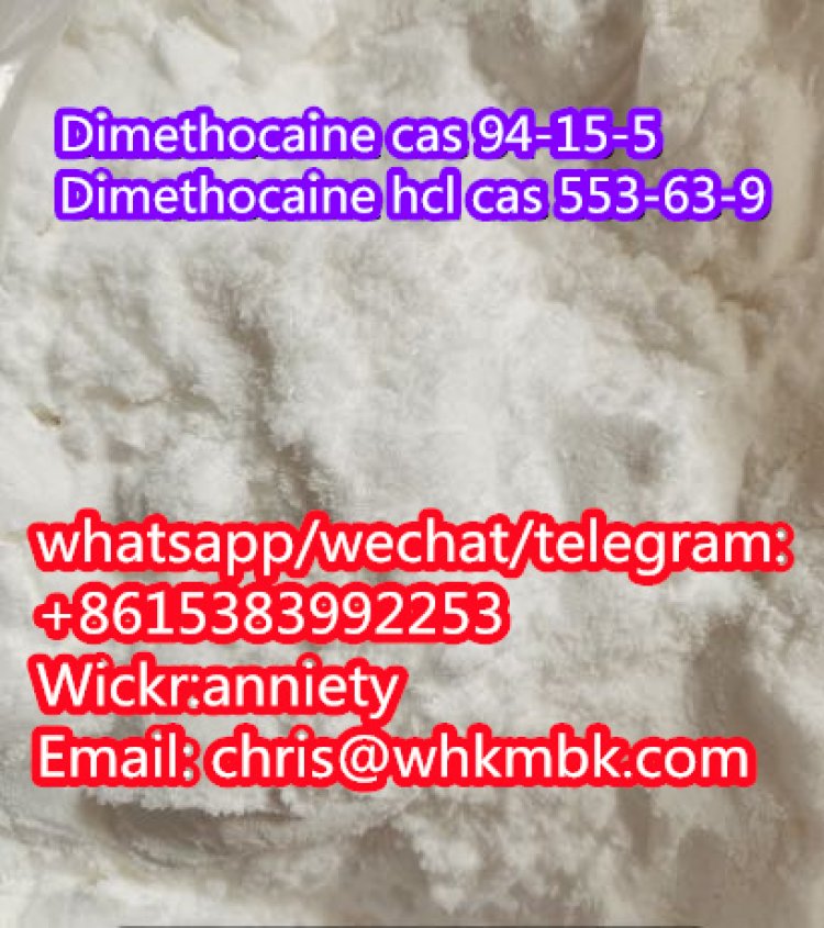 whatsapp: +86 153 8399 2253 Dimethocaine cas 94-15-5 Dimethocaine hcl cas 553-63-9