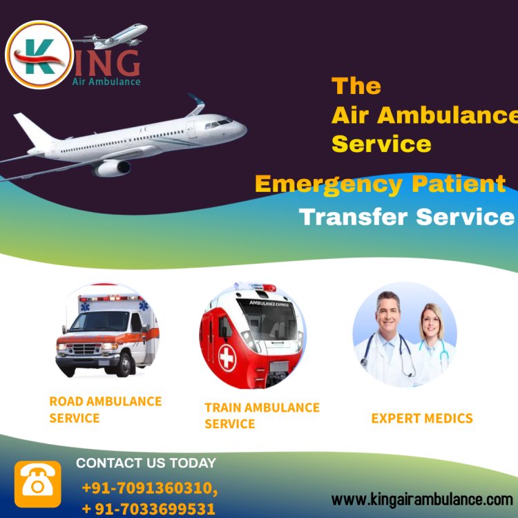 King Air and Train Ambulance Services in Chandigarh with latest facility providing