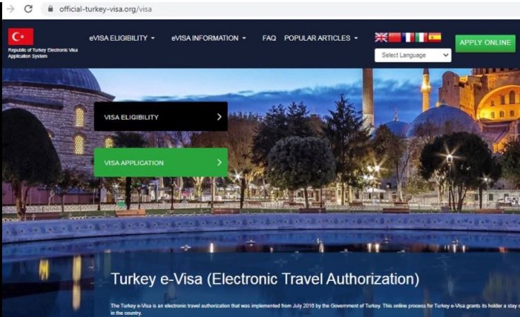 TURKEY  Official Government Immigration Visa Application Online American, European and Indonesian Citizens