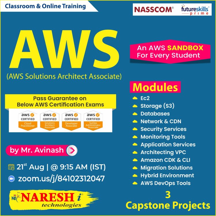 Best AWS Training in Hyderabad By NareshIT