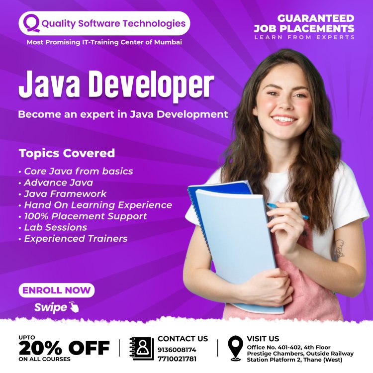 Best Java Full stack Development Course in Thane - Quality Software Technologies