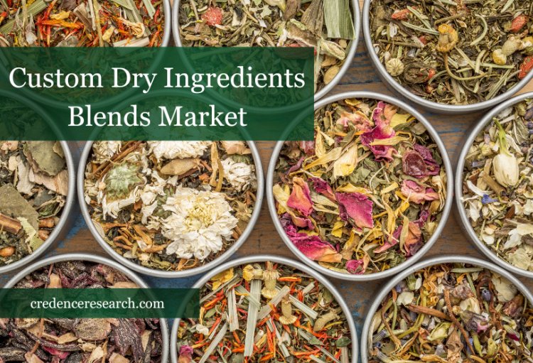 Custom Dry Ingredients Blends Market Size Expected To Acquire USD 1.611 Billion By 2030 At CAGR of 4.3%