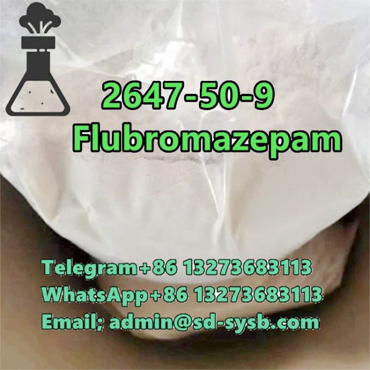 CAS 2647-50-9 Flubromazepam	High qualiyt  in stock	O1